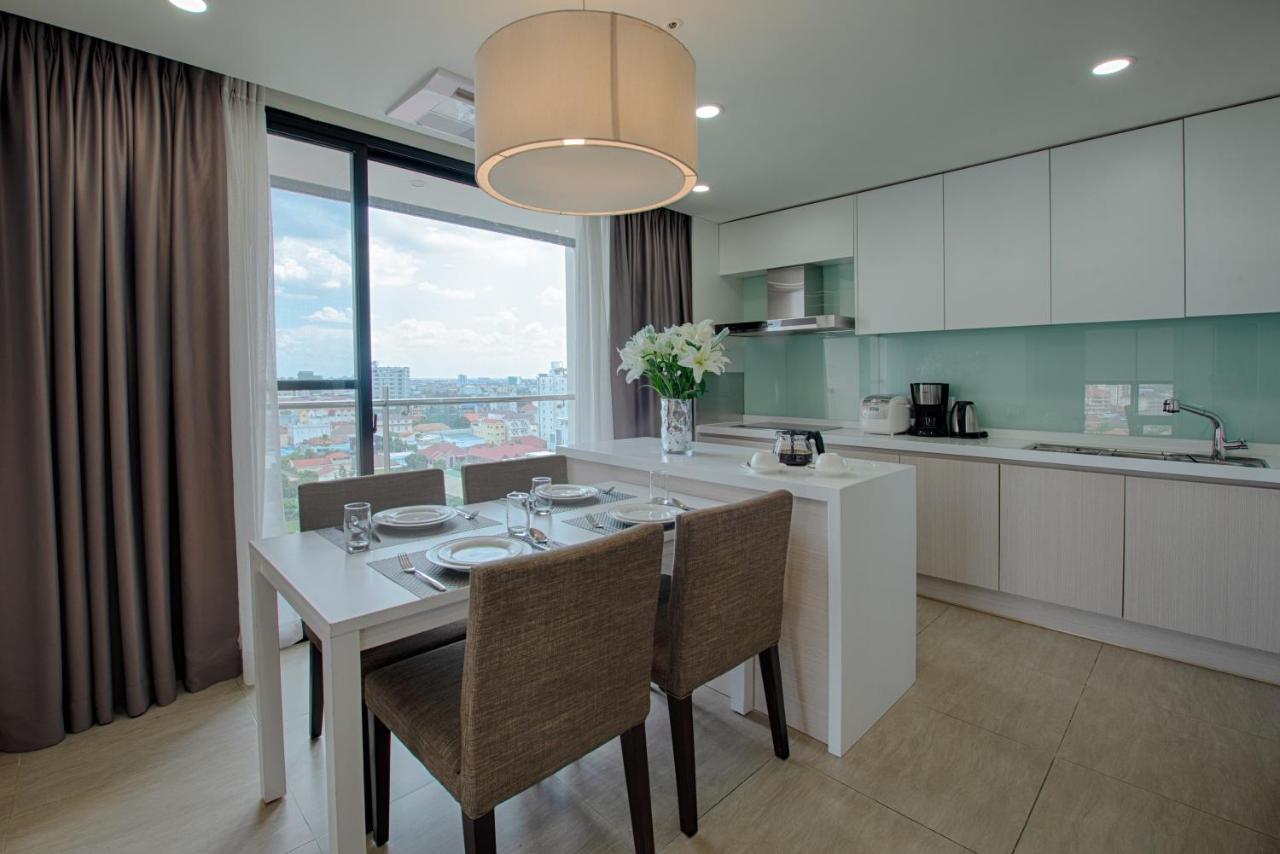 GRANFERTE Phnom Penh Hotel&Service Apartment Exteriör bild